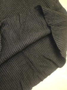 Ribbed Black Crop Tank Top
