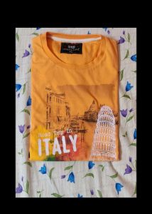 Strip Line Orange T-shirt