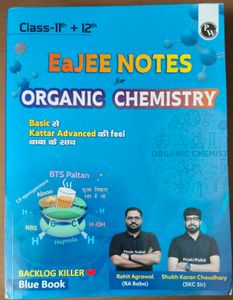 EAJEE NOTES ORGANIC AND INORGANIC CHEMISTRY