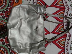 Stylish Silver Handbag