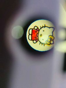 Kuromi Camera Keychain