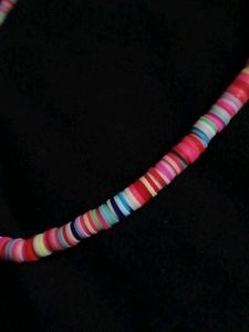 Colorful Beaded Choker Necklace