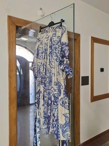 Elegant Floral Print Dress