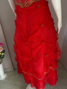 NO DISCOUNT ❌Red Embellished Gown