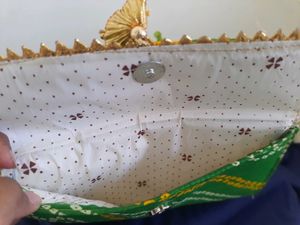 Set of 2 Bandhani Clutches | Ethnic