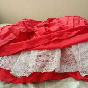Elegant Red Embroidered Lehnga