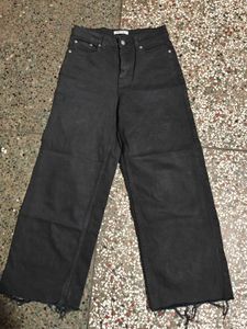 Black Wide Leg Jeans