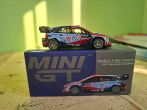 Mini GT Hyundai i20 Rally Car Model (Unboxed)