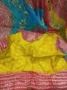 Bandhej Lehanga Choli