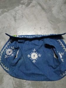 Boho Embroidered Baby Skirt n Jacket