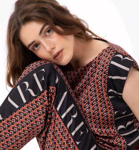 Stylish Printed SILK TOP AND BOTTOM
