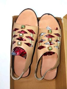 Saindel fancy heels branded smoothly Unique high