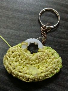 Crochet Cute Mini Purse Keychain