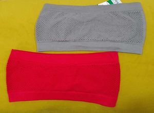 140 -- Seamless Bandeau Bras (2-Pack)