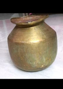 Vintage Brass Pot