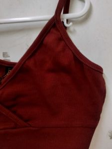 Chic Ribbed V-Neck Camisole Top