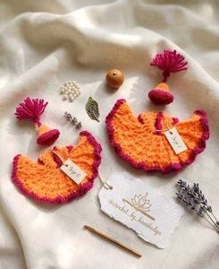 Handmade Crochet Krishna Dress 🤩