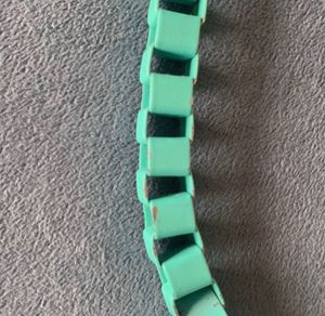 NWOT Braided Metal Neckpiece