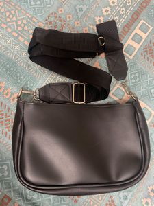 Chic Black Shoulder Bag