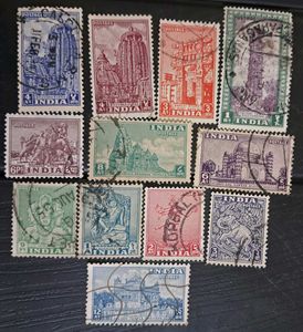 Stamps : 1949 Archaeological monuments