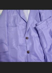 Lavender Blazer &amp; Shorts Set