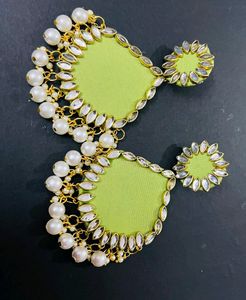 Fancy Party Wear Have Long Size Earrings