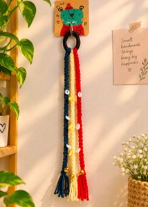 Boho Braided Hair Tie with Shells