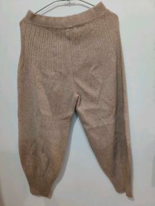Cozy Knit Wide-Leg Pajama
