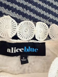 Elegant White Lace Top