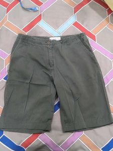 Olive Green Cargo Shorts