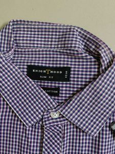 checked formal shirt
