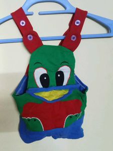 Cute Frog Overalls for Toddlers