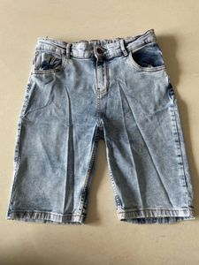 Light Wash Denim Shorts