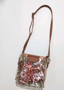 ✨ 2-in-1 Sparkle &amp; Clear Crossbody Bag✨