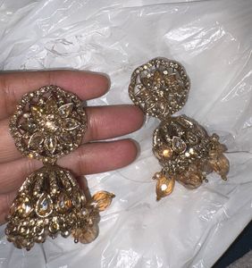 Stunning Ethnic Jhumka Earrings