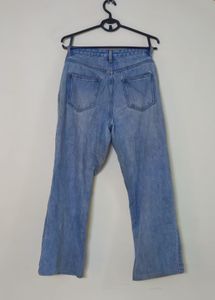 Light Wash Wide Leg Jeans