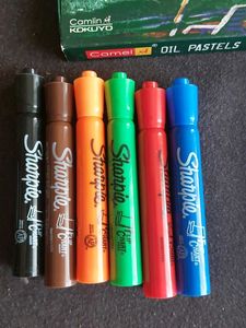 Art Supplies Bundle: Markers, Pencils &amp; Pastels