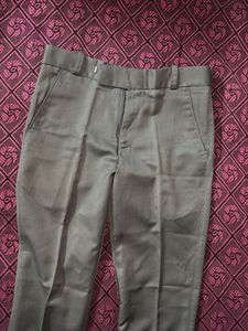 Men's Grey Formal Trousers