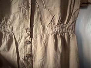 H&amp;M Classic Beige Button-Up
