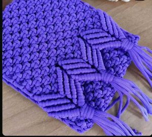 Boho Macrame Sling Bag