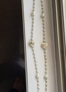 Charming Pearl &amp; Heart Necklace