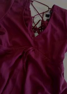 Y2k Lace Up Cottagecore Top