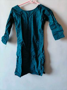 Denim Short Kurti