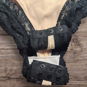 Elegant One-Piece Bodysuit with Lace Detail