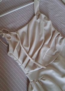 Elegant Ruched One-Shoulder Dress