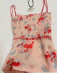 Floral Aesthetic Camisole Top