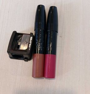 Colorbar Lipsticks combo with Sharpener