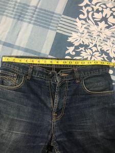 Classic Dark Wash Denim Jeans