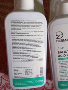 2% salicylic acid face wash