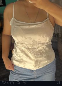 padded Spaghetti Strap Tank Top
